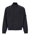C.p. Company Long-sleeved Casual Jacket In Blue