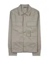 C.p. Company Long-sleeved Casual Jacket In Gray