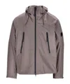 C.p. Company Long-sleeved Casual Jacket In Gray