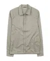 C.p. Company Long-sleeved Casual Jacket In Nude