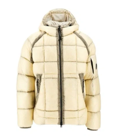 C.p. Company Dd-shell Hooded Down Medium Jacket In Brown