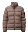 C.p. Company Long-sleeved Down Jacket In Brown