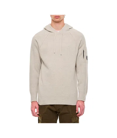 C.P. COMPANY LENS-DETAIL HOODIE
