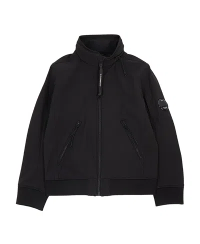 C.p. Company Long-sleeved Jacket In Black