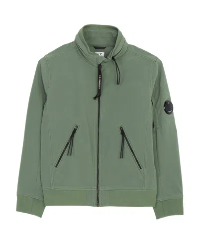 C.p. Company Long-sleeved Jacket In Green