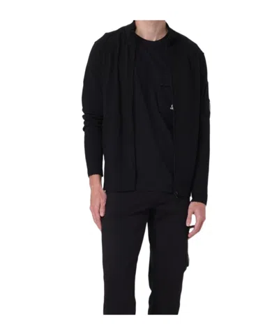 C.P. COMPANY LONG-SLEEVED KNITTED CARDIGAN
