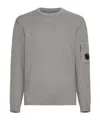 C.p. Company Company Ribbed Knit With Lens Pocket In Gray