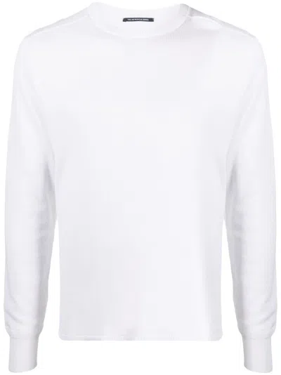 C.p. Company Pocket-detail Cotton Sweatshirt In White