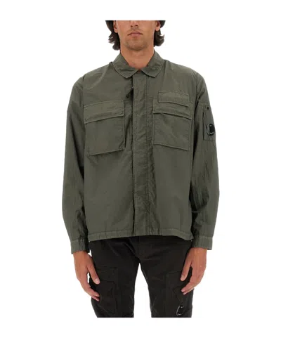 C.P. COMPANY C.P. COMPANY LOGO DETAIL CASUAL SHIRT
