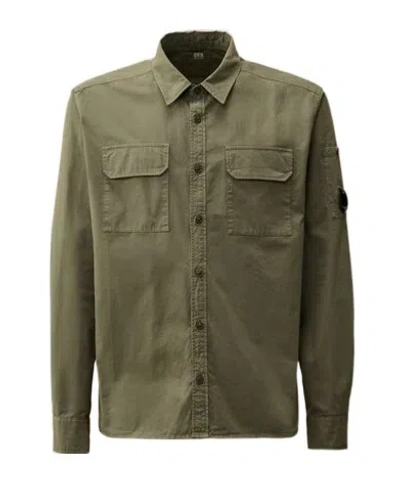 C.P. COMPANY LENS-DETAIL SHIRT