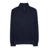 C.p. Company Long-sleeved Sweater In Black