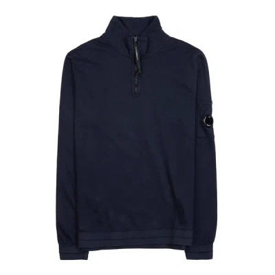 C.p. Company Long-sleeved Sweater In Black