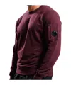 C.p. Company Long-sleeved Sweater In Black