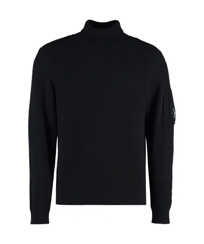 C.P. COMPANY C.P. COMPANY WOOL BLEND ROLL NECK SWEATER