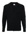 C.p. Company Long-sleeved Sweater In Black