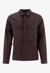 C.p. Company Long-sleeved Utility Gabardine Jacket