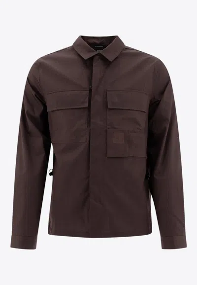 C.p. Company Long-sleeved Utility Gabardine Jacket