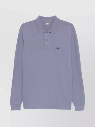 C.P. COMPANY LONG SLEEVES POLO SHIRT