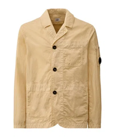 C.p. Company Jacket C. P. Company Men Color Beige In Neutral