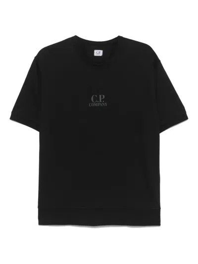 C.p. Company Loog-print T-shirt In Black