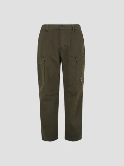 C.p. Company Cp Company Loose Cargo Pants In Ivy Green