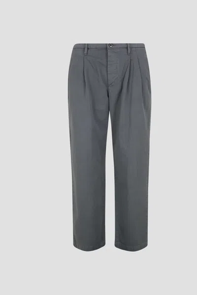 C.p. Company Cp Company Loose Fit Utility Pants In Gray