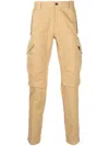 C.p. Company Low-rise Straight-leg Trousers In Neutrals