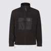 C.p. Company C. P. Company Centre Pocket Fleece Jacket In Black