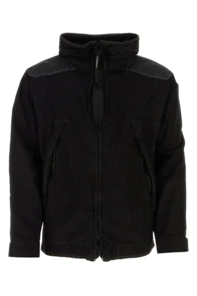 C.p. Company Jackets And Vests In Black