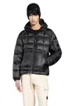 C.p. Company D.d. Shell Hooded Puffer Jacket In Black