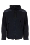 C.p. Company Giubbino In Misto Cotone Blu Notte Uomo In Blue
