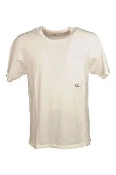 Pre-owned C.p. Company Man Short Sleeve T-shirt White 17511