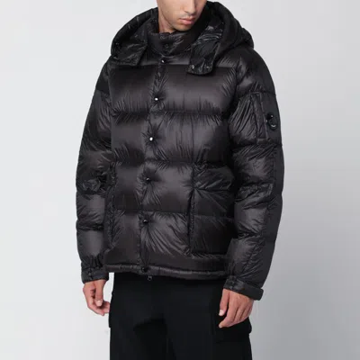 C.p. Company Matte Black Nylon Jacket In Multi
