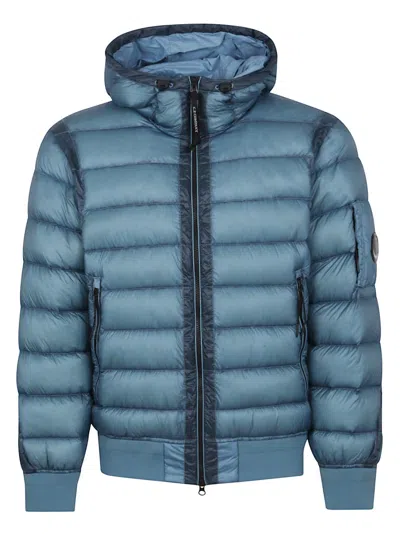 C.p. Company Matte Finish D.d. Shell Down Jacket In Black