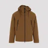C.p. Company Medium Jacket In Pro-tek In Toffee
