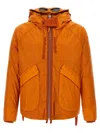 C.p. Company Medium Jacket Puffer Jackets Orange In Orange