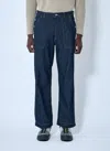 C.p. Company 3/1 Denim Pants In Blue