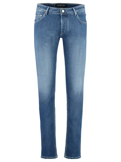C.p. Company Men's 5-pocket Straight-leg Jeans In Denim