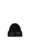 C.p. Company Men Accessories Knit Cap In Extrafine Merino Wool In Black