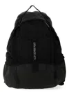 Shop C.p. Company Men's Backpack With Logo In Black