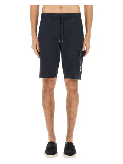 C.P. COMPANY MEN'S BERMUDA SWEATSHIRT SHORTS