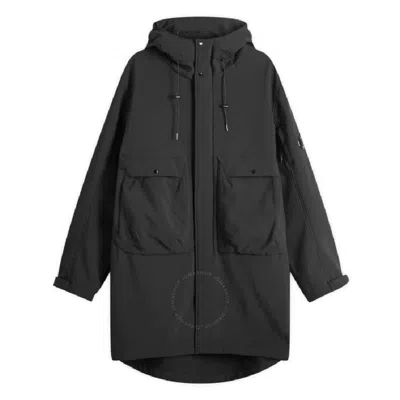 C.p. Company Cp Company Men's Black Shell-r Hooded Parka Jacket