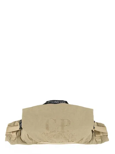 C.p. Company Men's Canvas Pouch In Brown