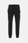 C.p. Company C.p.company Total Eclipse Blue Cotton Cargo Pants In Multi