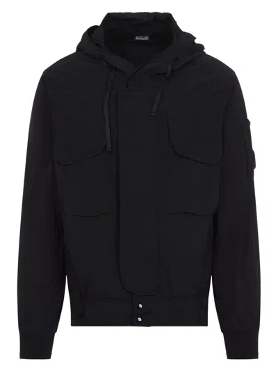 C.P. COMPANY MEN'S CHROME-R LENS HOODED JACKET
