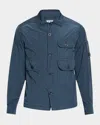 C.p. Company Jacket C. P. Company Men Color Blue In India Ink