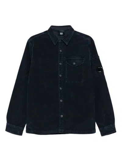C.p. Company C.p.company Cotton Shirt In Blue