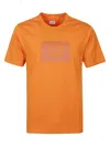C.p. Company T-shirt Mit Logo-detail In Orange