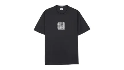 Pre-owned C.p. Company Men's  Graphic Short Sleeve T-shirt In Black