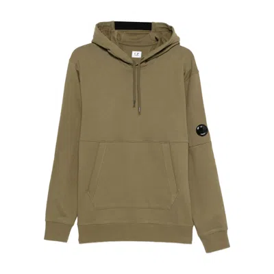 C.P. COMPANY C.P. COMPANY GREEN SWEATERS & KNITWEAR - HOODIES MEN